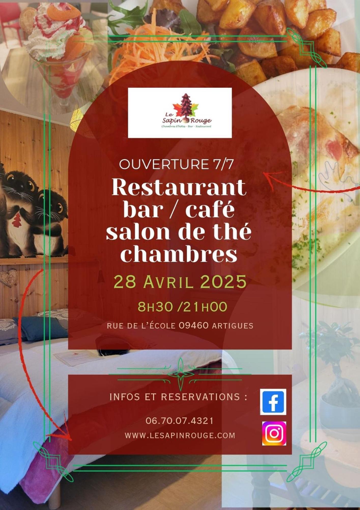 Le Sapin Rouge - Restaurant - Bar - D'hotes Gasthof